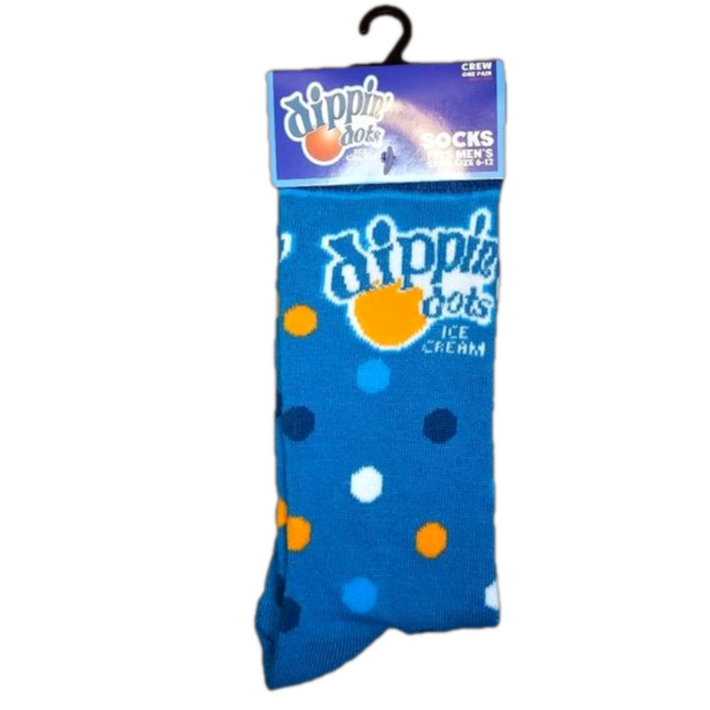 Unisex Adult Dippin' Dots socks NEW